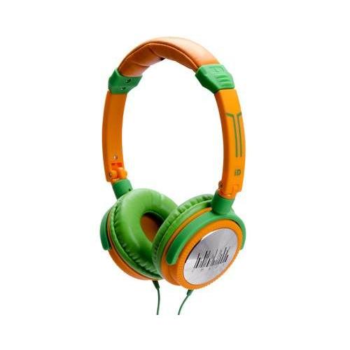 Casque Lifestyle ORANGE/VERT iDance CRAZY 401