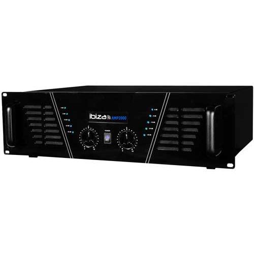 Amplificateur sono 2 x 1500 W Max AMP-2000-S
