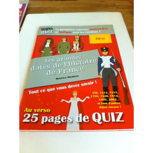 Les Grandes Dates De L'histoire De France Quizz