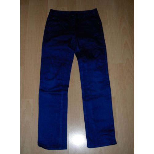 Pantalon Type Jean Bleu Marine Uni Kiabi Taille 12 Ans