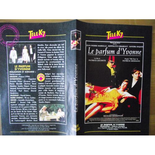 Tele K7 Jaquette Du Film Le Parfum D'yvonne.Réalisation:Patrice Leconte Avec Hyppolite Girardot,Jean Pierre Marielle Et Sandra Majani