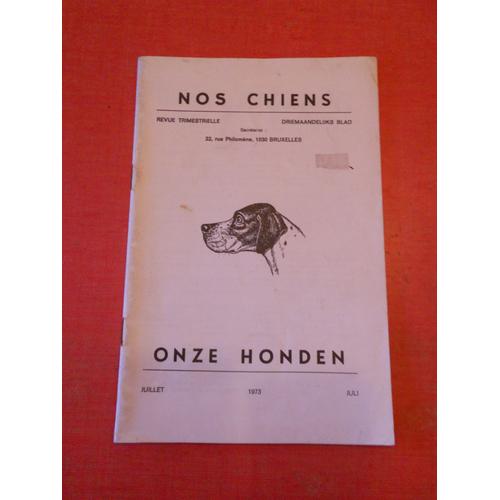 Nos Chiens - Onze Honden N° 108