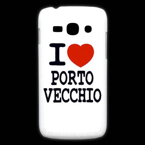 Coque Samsung Galaxy Ace3 I Love Porto Vecchio