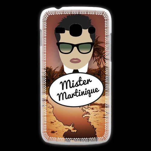 Coque Samsung Galaxy Ace3 Mister Martinique Brun