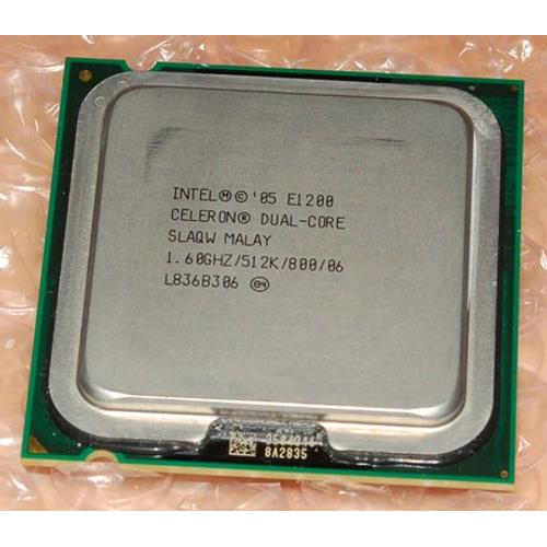 SLAQW Intel Celeron Dual Core - 1.6 GHz - Socket LGA775
