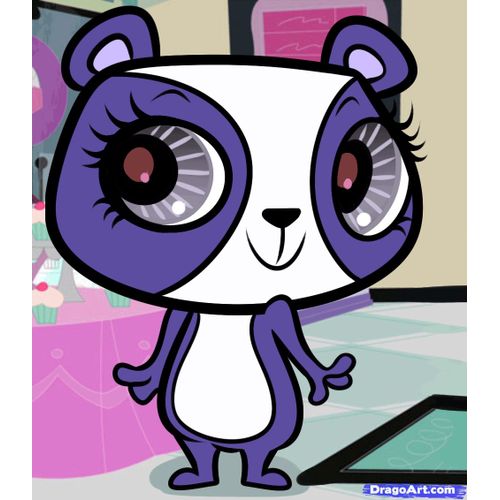 Masque Lunettes Penny Panda Littlest Pet Shop - Mc Do 2014