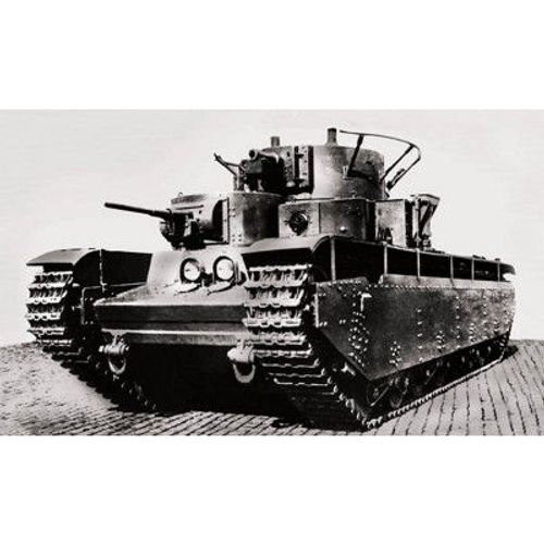 Maquette Char : T-35-Zvezda