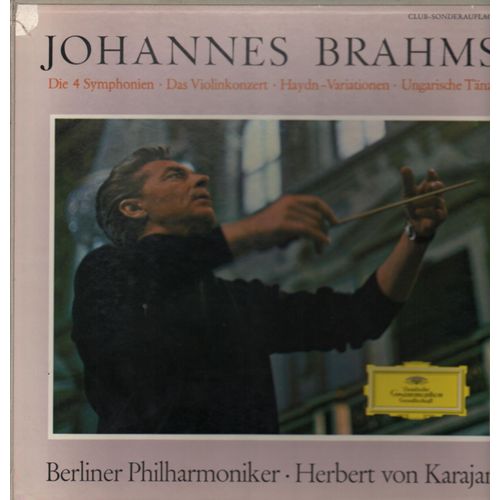 Die 4 Symphonien, Karajan, Berliner Philharmoniker