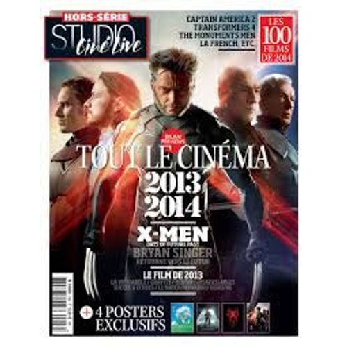 Hors Serie Magazine Revue Studio Ciné Live 26 Tout Le Cinema 2013 2014 X-Men Bryan Singer