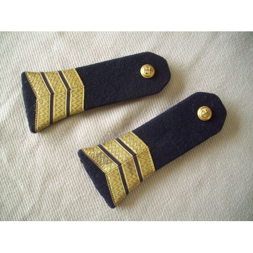 Epaulettes Marine / Epoque Indo-Algerie