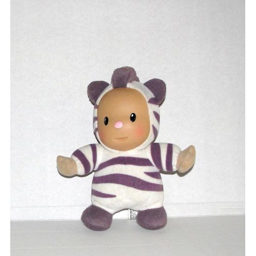 Zebre Cotoons Sonore Doudou Peluche Smoby 22cm