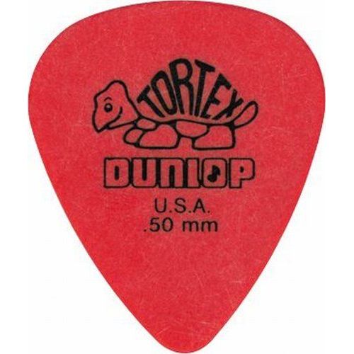 Dunlop Tortex Standard Médiator 0.50mm Rouge