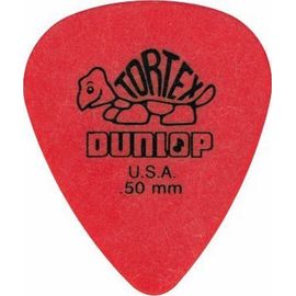 Dunlop Tortex Standard Médiator 0.50mm Rouge