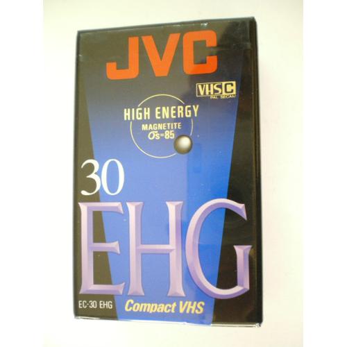 Cassette Vidéo JVC EC-30 EHG - Compact VHS - High Energy