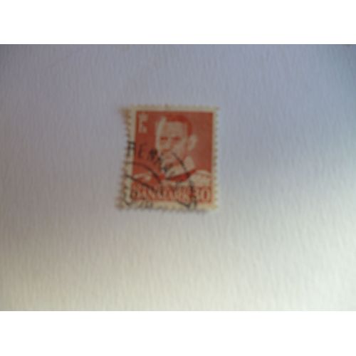 Timbre "Roi Du Danemark".