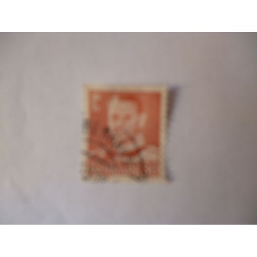 Timbre "Roi Du Danemark".