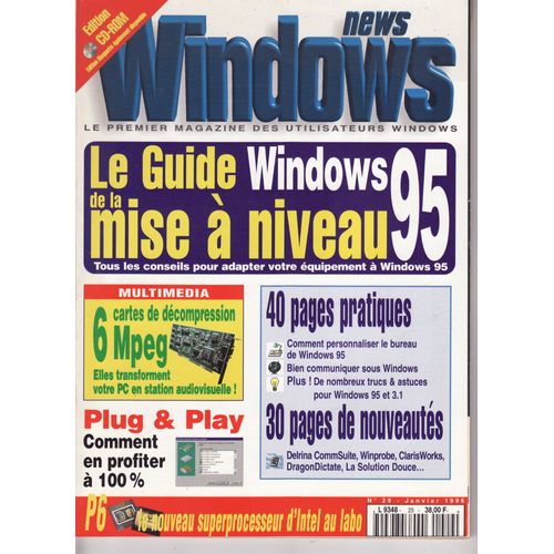 Windows News N° 29 - Guide De La Mise À Niveau 95 -.