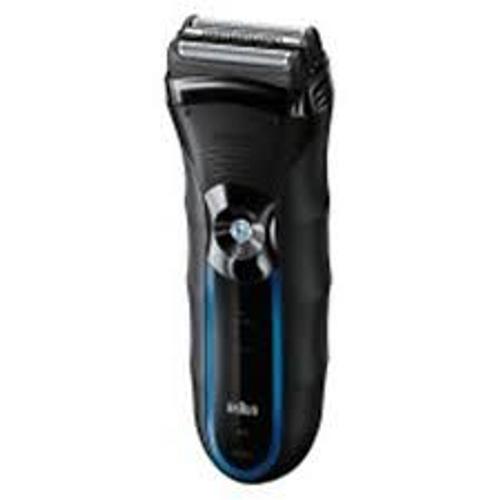 Braun Series 3 330 - Rasoir - Sans Fil - Argent/Bleu Foncé