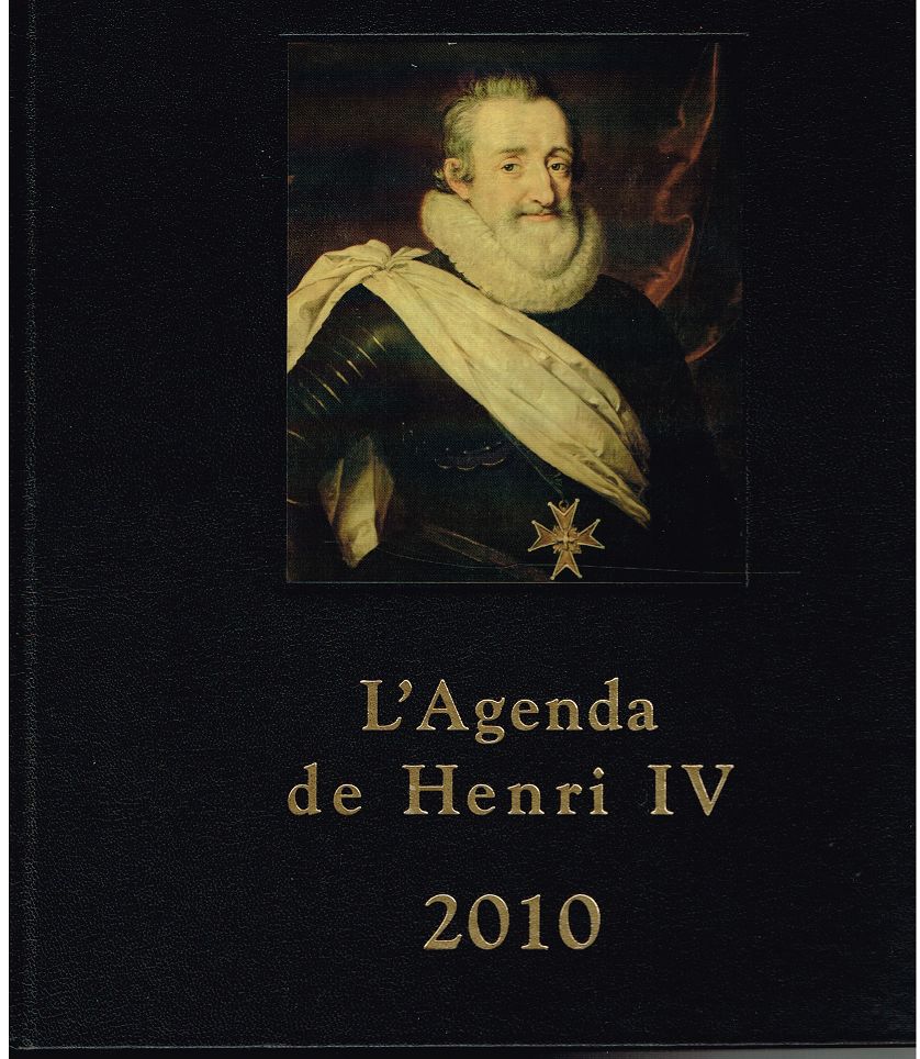 Agenda Exacompta De Collection, Agenda Henri Iv, Couverture Balacron, Année Civile 2010