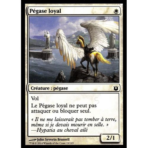 Pégase Loyal  Foil  Créations Divines Vf