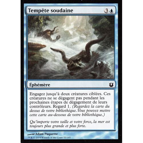 Tempête Soudaine  Foil  Créations Divines Vf