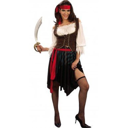 Déguisement Pirate Femme, Taille Medium