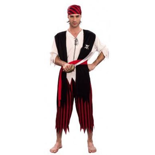 Déguisement  Pirate Homme, Taille Taille Unique