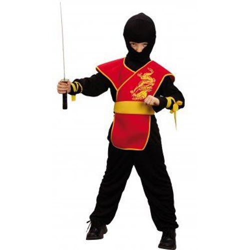 Déguisement Ninja Garçon, Taille 10 - 12 Ans (L)