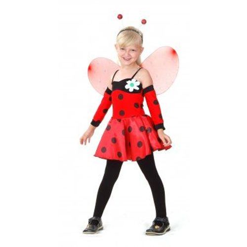 Déguisement De Coccinelle Fille, Taille 10 - 12 Ans (L)