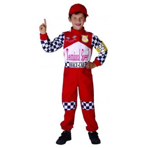Déguisement Pilote De Course Enfant , Taille 10 À 12 Ans