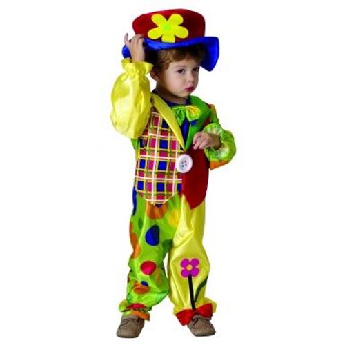 Déguisement Clown Garçon, Taille 3 À 4 Ans