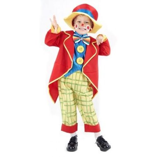 Déguisement Clown Garçon, Taille 3 À 4 Ans