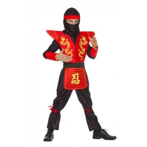Déguisement Ninja Garçon, Taille 8 À 10 Ans
