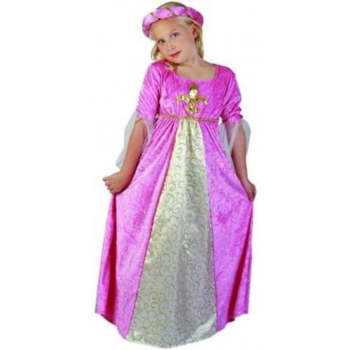 Déguisement Princesse Médiévale Fille, Taille 4 À 6 Ans