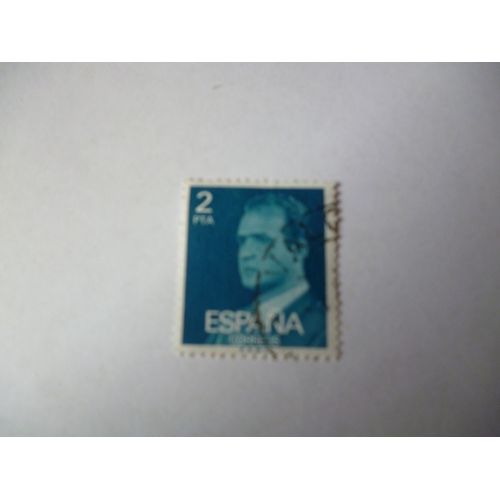 Timbre"Espagne :Roi Juan Carlos".