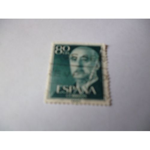 Timbre " Espagne :Général Franco".