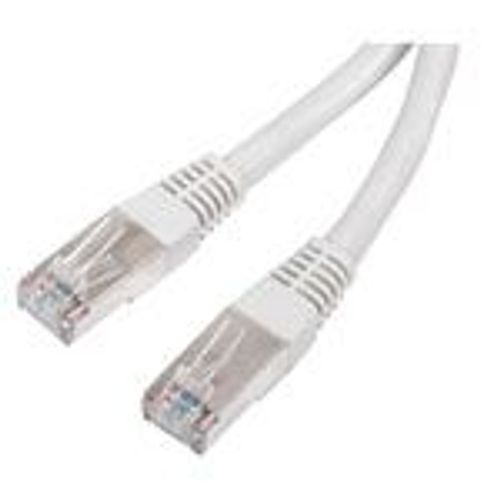 MCL Samar Eco - Cordon de raccordement - RJ-45 (M) pour RJ-45 (M) - 5 m - paire torsadée écrantée (F/UTP) - CAT 6 - moulé - gris