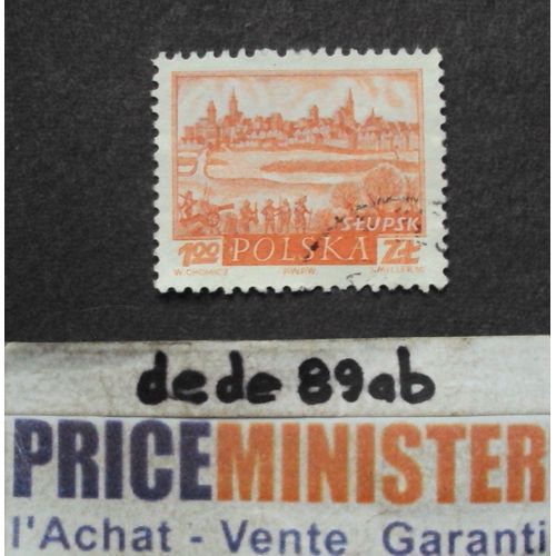 Pologne..  1.00 Zloty Polska . Les Villes Historiques : Slupsk . Oblitéré.