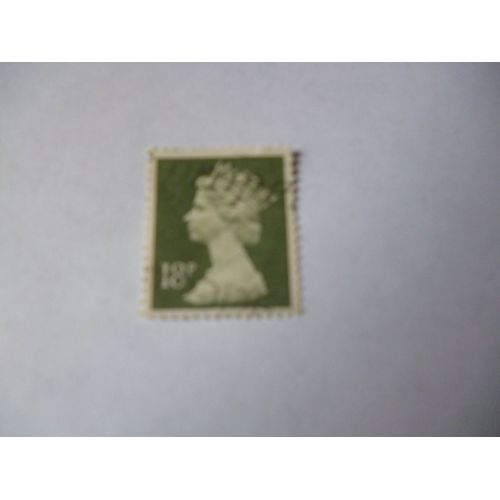 Timbre"Royaume Uni :Queen Elisabeth".