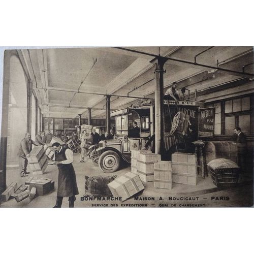 Bon Marché Maison Boucicaut Service Des Expéditions