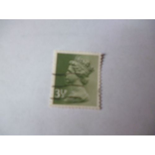Timbre"Royaume Uni :Queen Elisabeth".