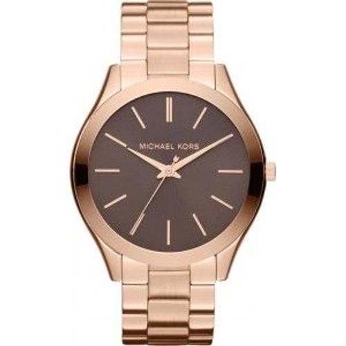 Montre Femme Michael Kors Runway Mk3181 Cadran Brun