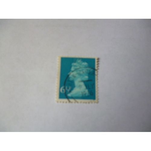 Timbre"Royaume Uni :Queen Elisabeth".