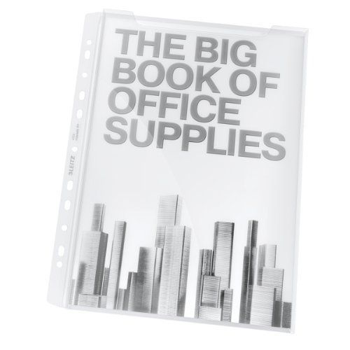 Leitz Expanding Pockets Sachet De 5 Pochettes À Soufflet A4 En Polypropylène Pour 200 Feuilles Transparent