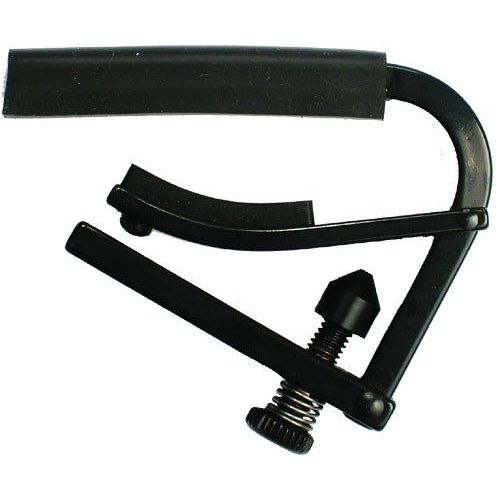 Shubb C1k Capo Noir Capodastre Pour Guitare Folk & Électrique Noir
