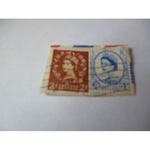 Timbres "Royaume Uni :1de 2d Et 1 :46 Th Parlementary Conference".