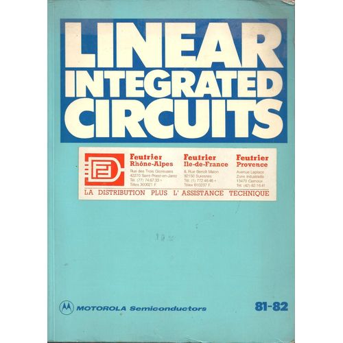 Linear Integrated Circuits Motorola