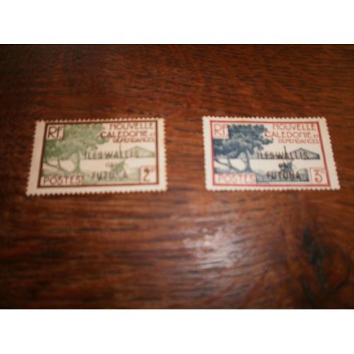 Wallis Et Futuna, 2 Timbres Sans Charnière. (1930).