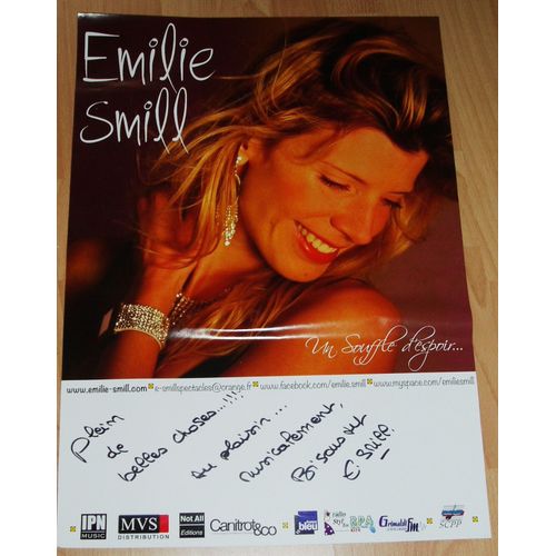 Afffiche Dedicacee Emilie Smitt