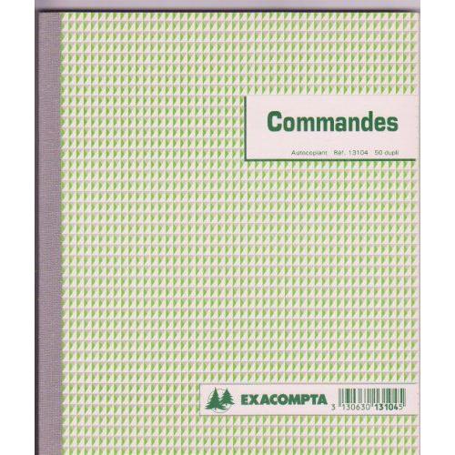Exacompta 13104e Manifold Commandes 21/18 50 Feuillets Doubles Autocopiants